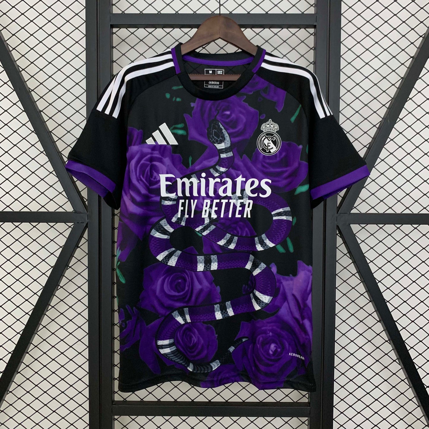 Real Madrid Purple Roses