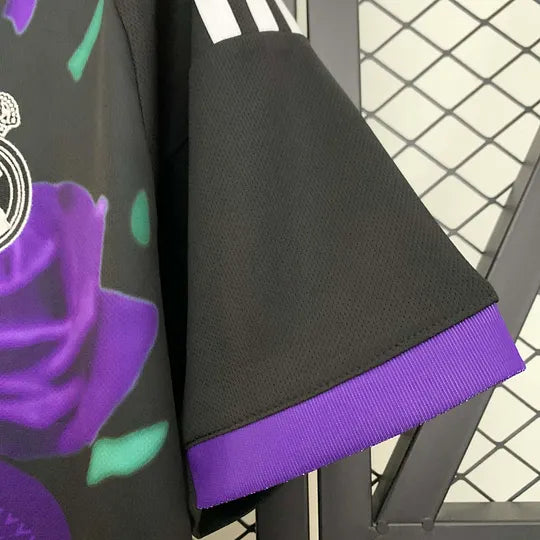 Real Madrid Purple Roses