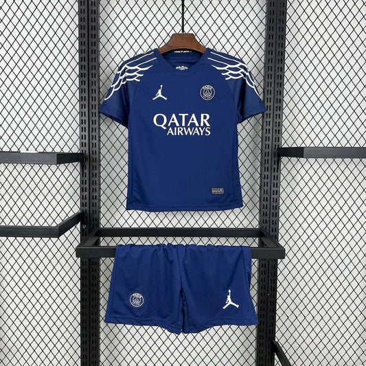PSG Paris X Jordan Blue Kinderset