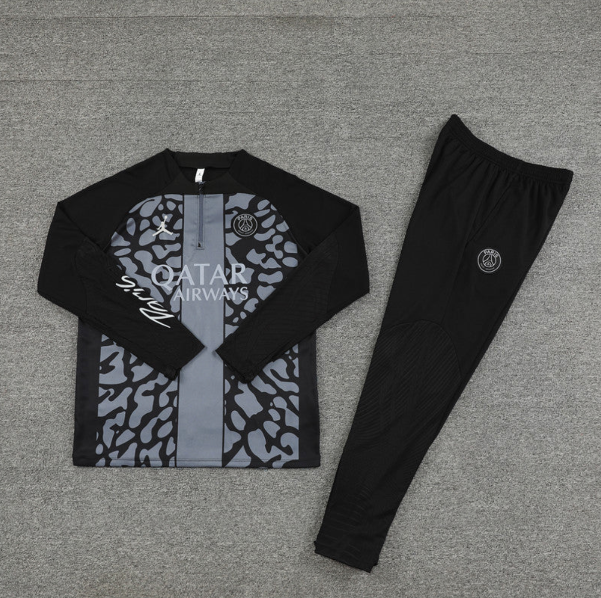 PSG-Black Noir Tracksuit