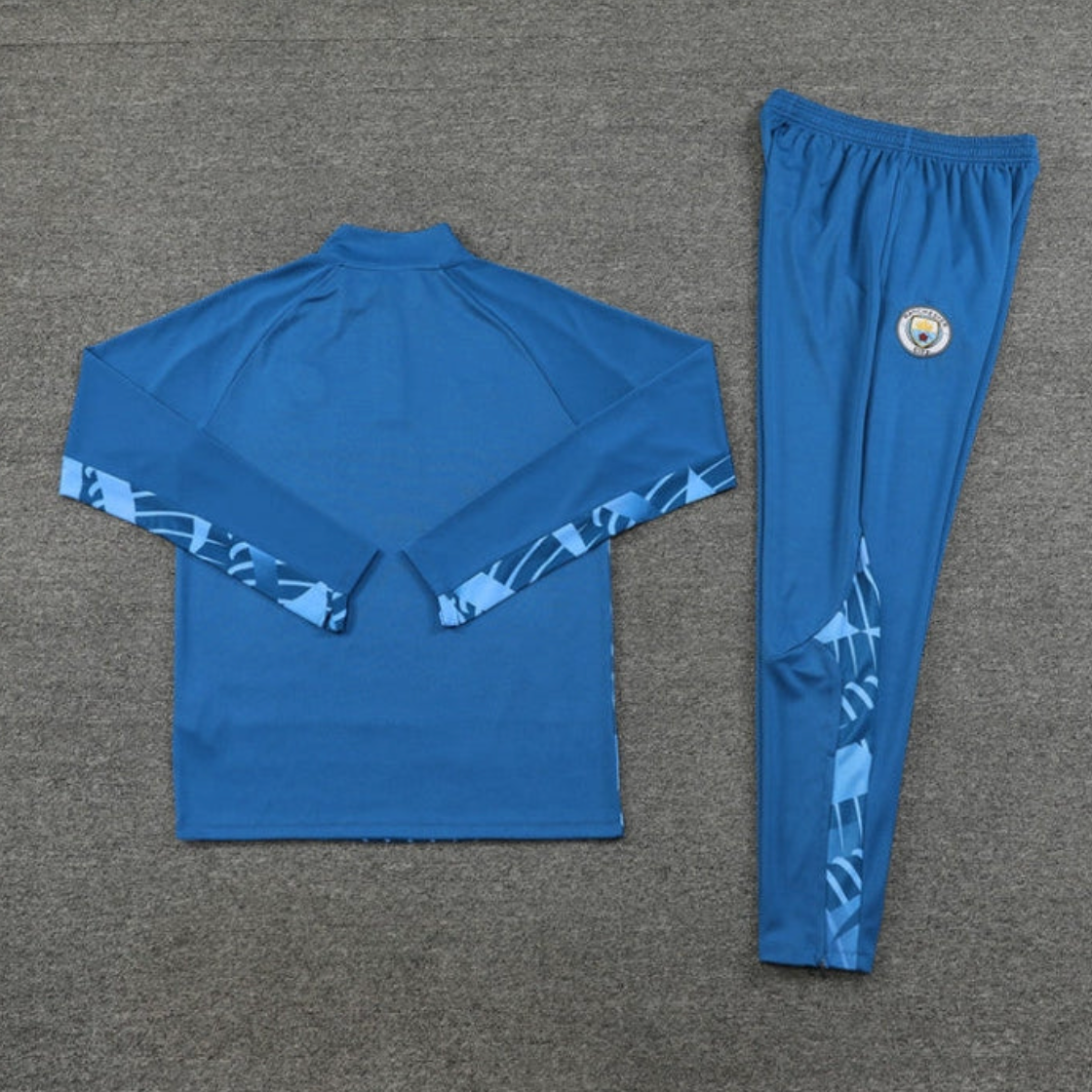 MANCHESTER CITY BLUE TRACKSUIT
