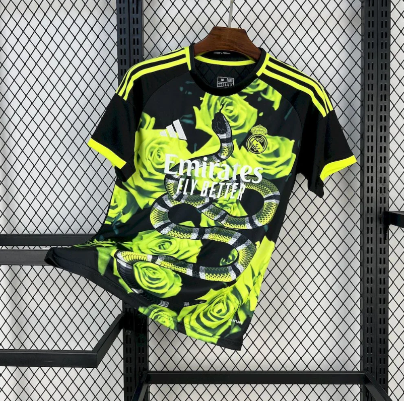 Real Madrid Green Roses