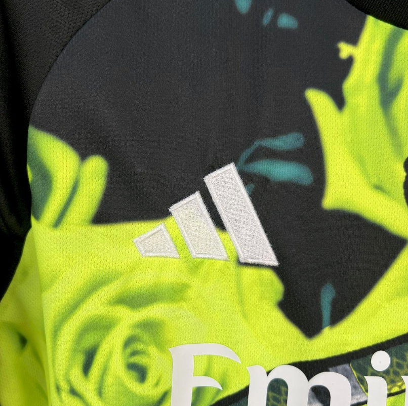 Real Madrid Green Roses
