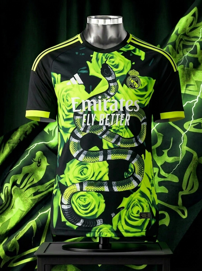 Real Madrid Green Roses