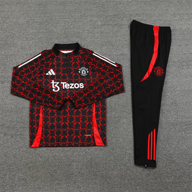Manchester Utd. Red Illusion Tracksuit